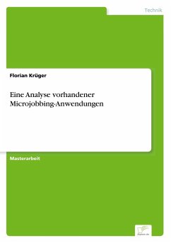 Eine Analyse vorhandener Microjobbing-Anwendungen - Krüger, Florian