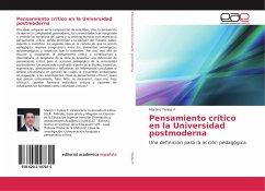 Pensamiento crítico en la Universidad postmoderna - Tenías P, Martín J