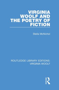 Virginia Woolf and the Poetry of Fiction - Mcnichol, Stella
