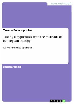 Testing a hypothesis with the methods of conceptual biology (eBook, ePUB) - Papadopoulos, Yvonne