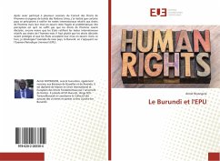 Le Burundi et l'EPU Cover Le Burundi et l'EPU