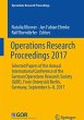 Operations Research Proceedings 2017 - Bild 1