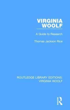 Virginia Woolf - Rice, Thomas Jackson