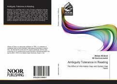 Ambiguity Tolerance in Reading - Zarei, Abbas Ali;Keshvarzadeh, Ali