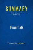 Summary: Power Talk (eBook, ePUB)
