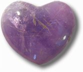 Amethyst Edelsteinherz