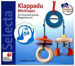 Selecta 61045 - Minitrapez, Klappadu, Holz-Mobile, 19 cm