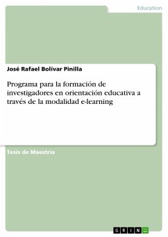 Programa para la formación de investigadores en orientación educativa a través de la modalidad e-learning