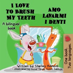 I Love to Brush My Teeth Amo lavarmi i denti (English Italian Bilingual Collection) (eBook, ePUB)