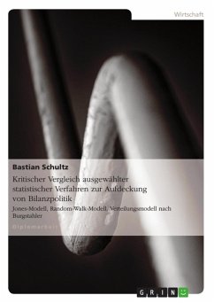 Kritischer Vergleich ausgewählter statistischer Verfahren zur Aufdeckung von Bilanzpolitik (eBook, ePUB)