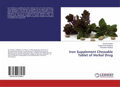 Iron Supplement Chewable Tablet of Herbal Drug