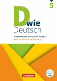 D wie Deutsch - Zu allen Ausgaben 5. Schuljahr - Arbeitsheft mit interaktiven Übungen auf scook.de