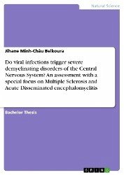 Do viral infections trigger severe demyelinating disorders of the Central Nervous System? An assessment with a special focus on Multiple Sclerosis and Acute Disseminated encephalomyelitis (eBook, ePUB) - Belkoura, Jihane Minh-Châu