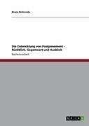 Die Entwicklung von Postponement - Rückblick, Gegenwart und Ausblick (eBook, ePUB)