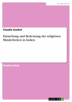 Entstehung und Bedeutung der religiösen Minderheiten in Indien (eBook, ePUB)