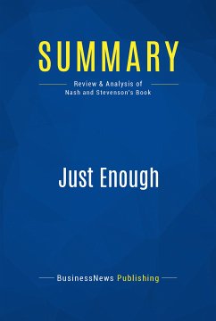 Summary: Just Enough (eBook, ePUB) - Businessnews Publishing