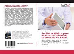 Auditoria Médica para Evaluar la Calidad de la Atención en Salud - Viloria Perez, Samuel José
