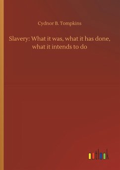 Slavery: What it was, what it has done, what it intends to do - Tompkins, Cydnor B.