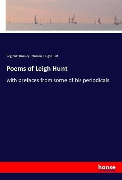 Poems of Leigh Hunt - Johnson, Reginald Brimley;Hunt, Leigh