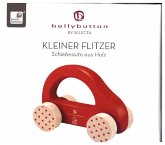 Selecta 64007 - bellybutton, Kleiner Flitzer, Schiebeauto, rot, 10 cm