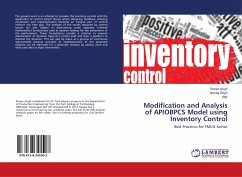 Modification and Analysis of APIOBPCS Model using Inventory Control