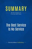 Summary: The Best Service Is No Service (eBook, ePUB)