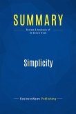 Summary: Simplicity (eBook, ePUB)