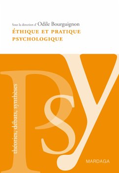 Éthique et pratique psychologique (eBook, ePUB) - Bourguignon, Odile