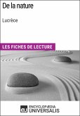 De la nature de Lucrèce (eBook, ePUB)