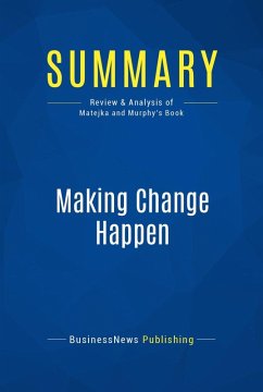 Cover Summary: Making Change Happen (eBook, ePUB)