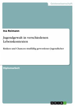 Jugendgewalt in verschiedenen Lebenskontexten (eBook, ePUB) - Reimann, Ina