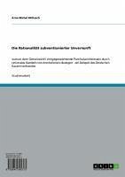 Die Rationalität subventionierter Unvernunft (eBook, ePUB) - Mittasch, Arne Michel