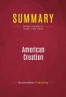 Summary: American Creation (eBook, ePUB) - Bild 1