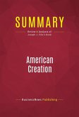 Summary: American Creation (eBook, ePUB)