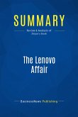 Summary: The Lenovo Affair (eBook, ePUB)