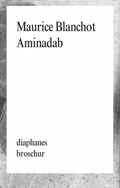 Aminadab - Blanchot, Maurice