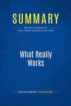 Summary: What Really Works (eBook, ePUB) - Businessnews Publishing