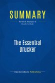 Summary: The Essential Drucker (eBook, ePUB)