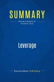 Summary: Leverage (eBook, ePUB)