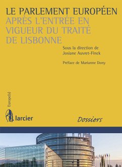 Le Parlement européen après l'entrée en vigueur du traité de Lisbonne (eBook, ePUB)