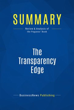 Summary: The Transparency Edge (eBook, ePUB) - BusinessNews Publishing