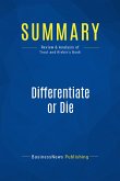 Summary: Differentiate or Die (eBook, ePUB)