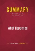 Summary: What Happened (eBook, ePUB)