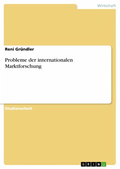Probleme der internationalen Marktforschung (eBook, ePUB)
