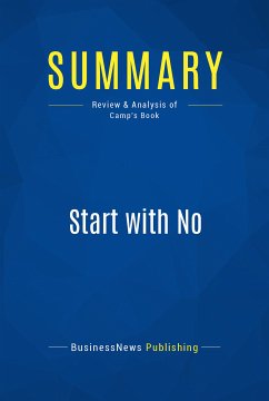 Summary: Start with No (eBook, ePUB) - BusinessNews Publishing