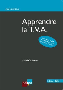 Apprendre la T.V.A. (eBook, ePUB) - Ceulemans, Michel