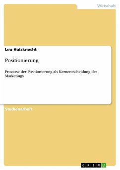 Positionierung (eBook, ePUB) Positionierung (eBook, ePUB)