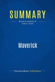 Summary: Maverick (eBook, ePUB)