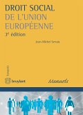 Droit social de l'Union européenne (eBook, ePUB)