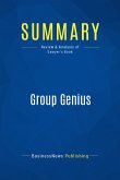 Summary: Group Genius (eBook, ePUB)